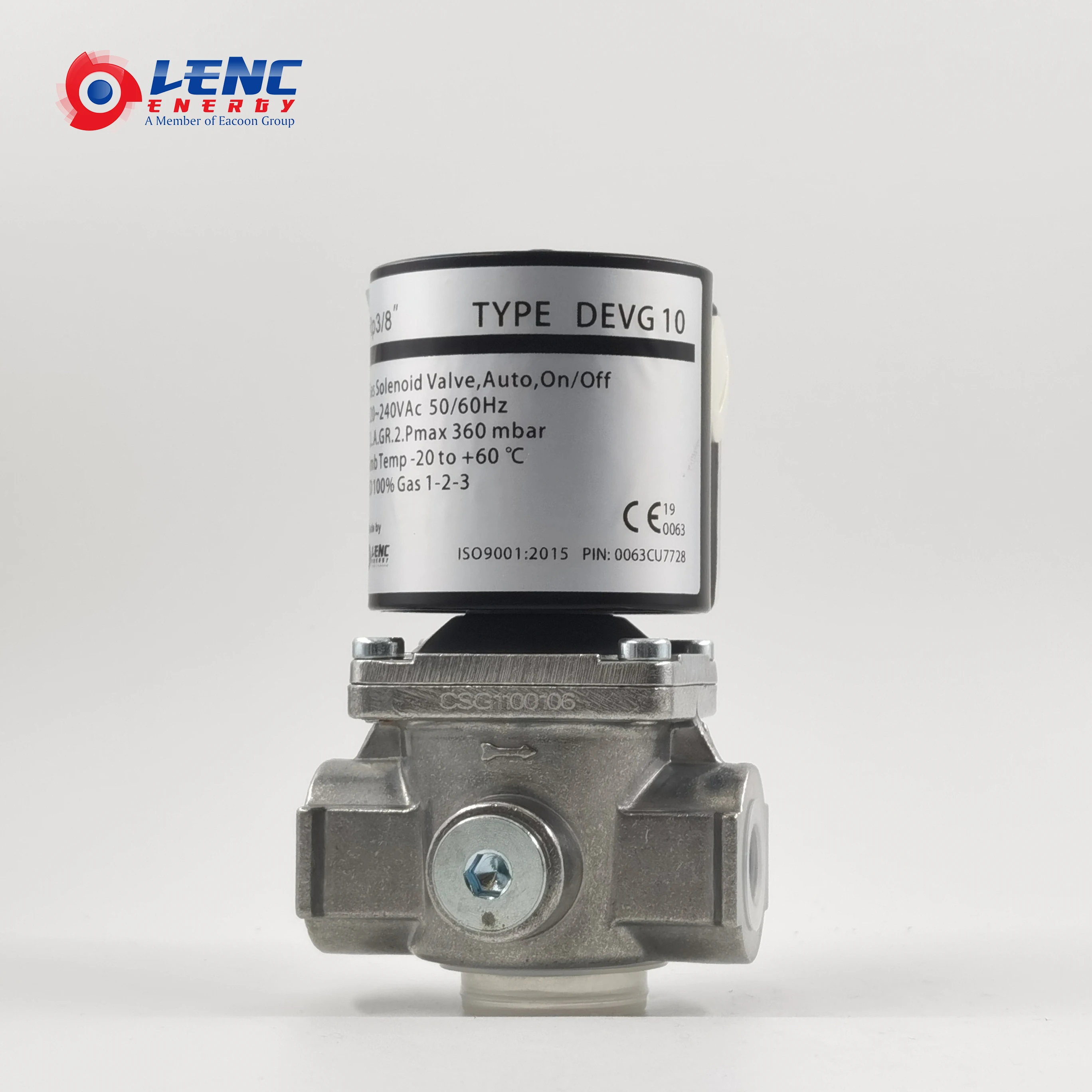 CHINA FACTORY SUPPLY DEVG10  3/8 inch solenoid valve/gas valve/industrial valve for waste oil burner