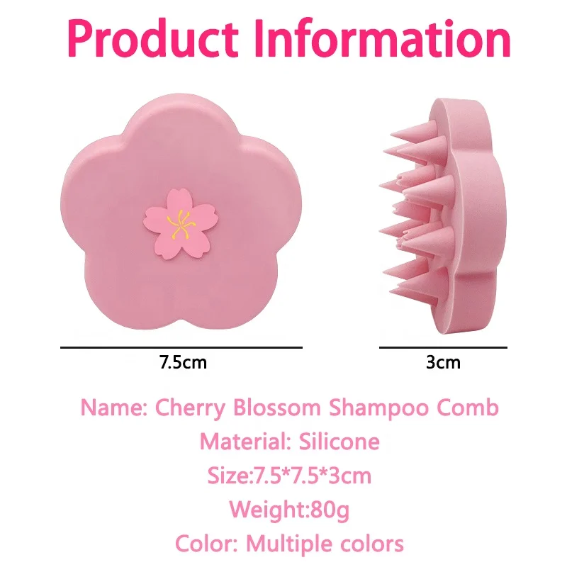 Оптовая продажа силиконовая щетка для волос