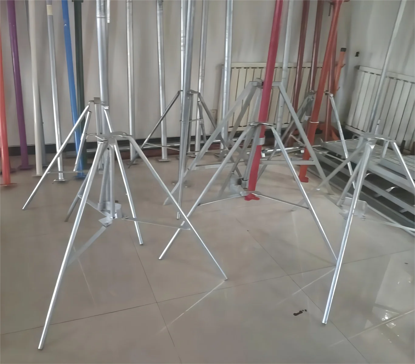 Scaffolding Formwork Tripod for Adjustable Steel Prop Support Construction Building