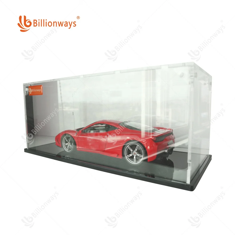 Diy Model Models Diecast Shelves Car Box Cabinet Plastic Miniature Cases Matchbox Large Cars 1 18 Scale Display Case