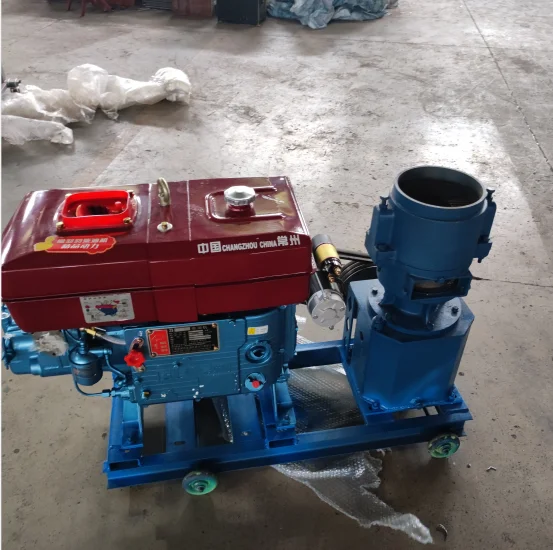 1230 300-400 кг/ч дизельный пресс для дерева с дизельным двигателем изготовление немецких гранул