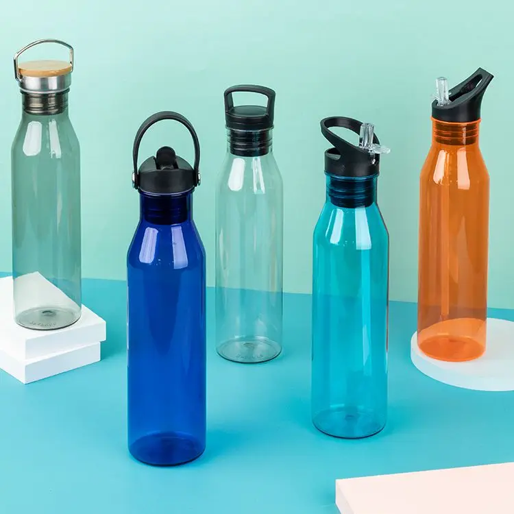 amazon top seller 700 800 ml  Sport Custom Plastic Water Bottle with  OEM Customized LOGO Gym,Yoga- Kids/Adults Drink Bottles