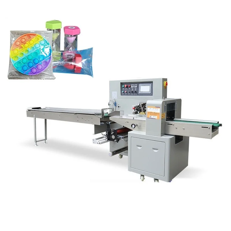 Automatic Pillow Bag Packaging Machine Vegetable Frozen Food Horizontal Packing Machine