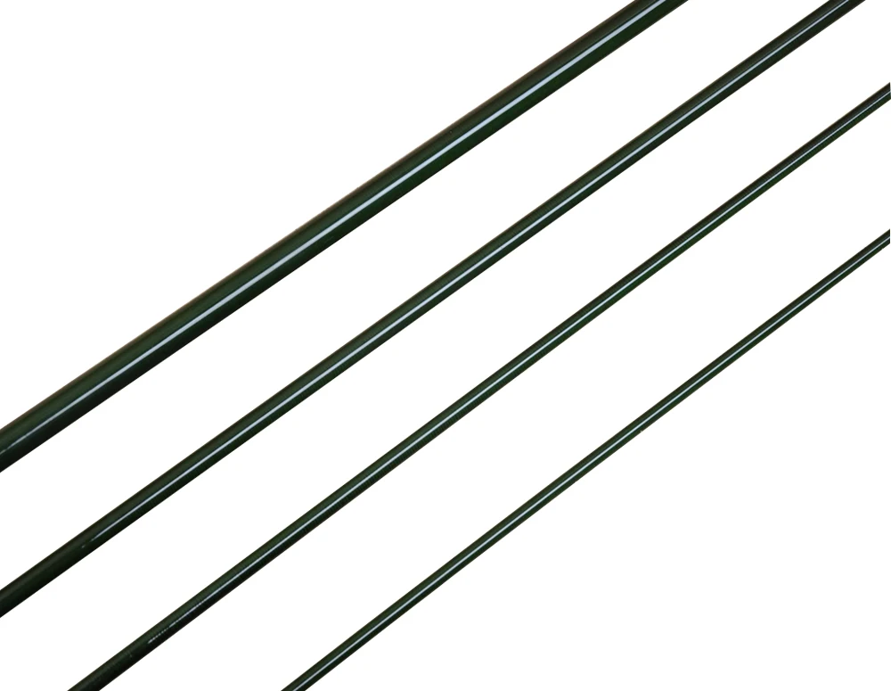 cheap wholesale Korea carbon green color fly fishing rod blank