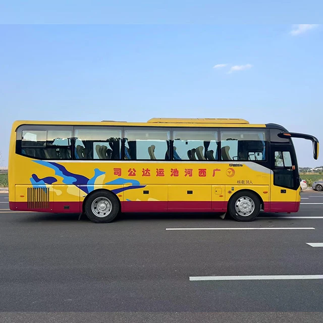 2017 year zhong tong  used bus with 38 seats bus