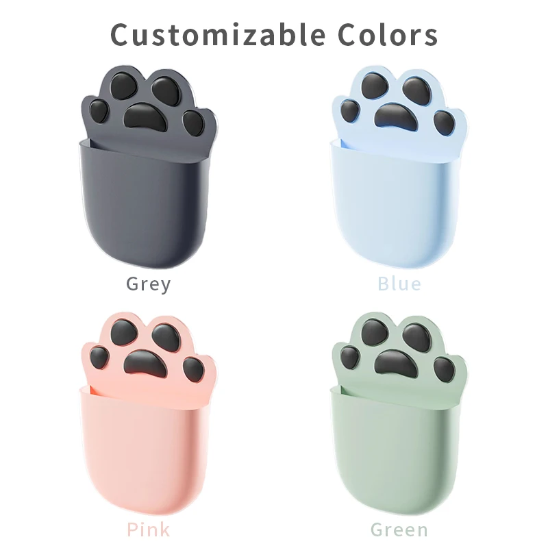 Silicone Toothbrush Holder Mighty Toothpaste Razor Holder Bathroom Organizer Storage Wall Mounted Small Toiletry Items