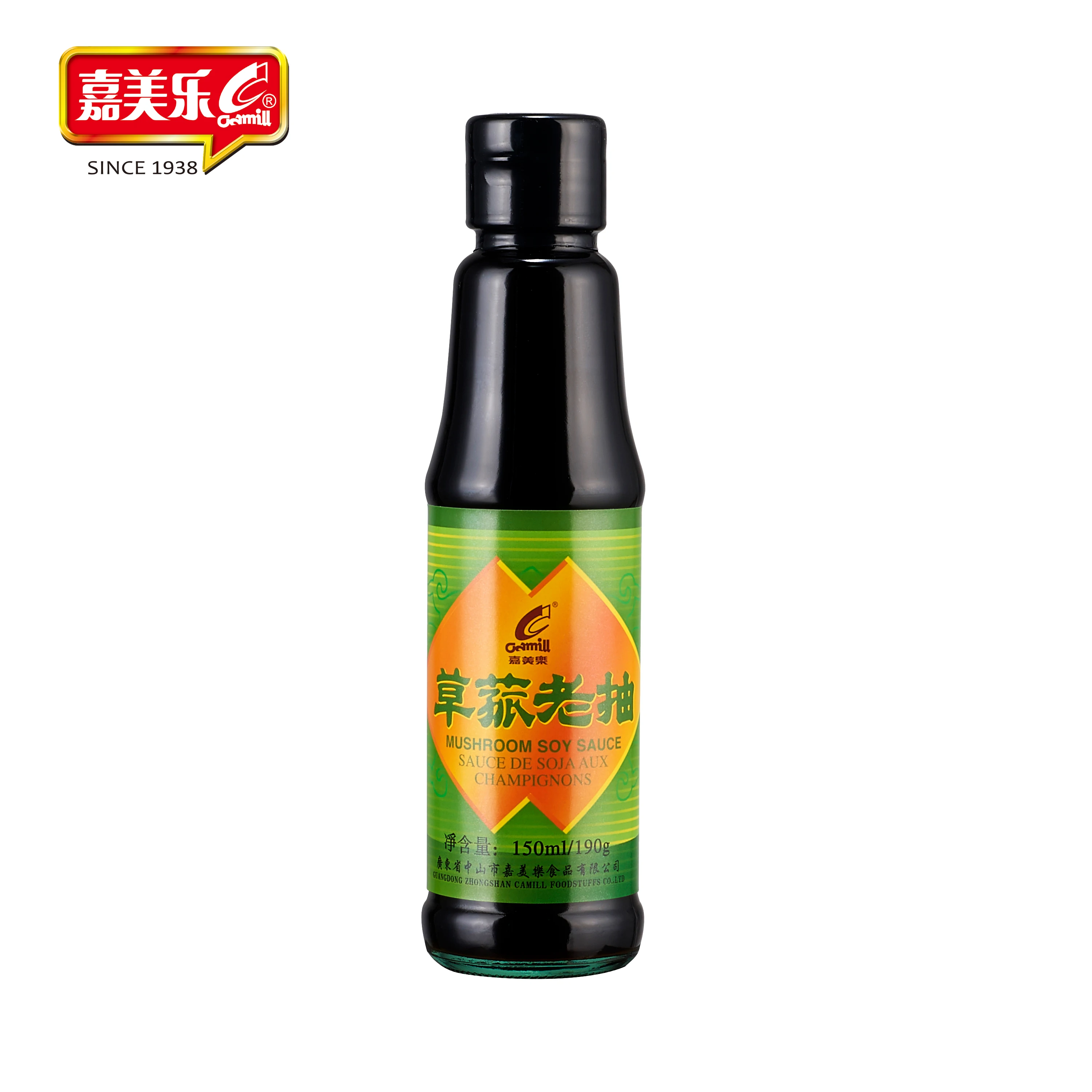 Camill 150 мл тушеного рагу из свинины с цветной приправой и светло-темным соевым соусом грибами