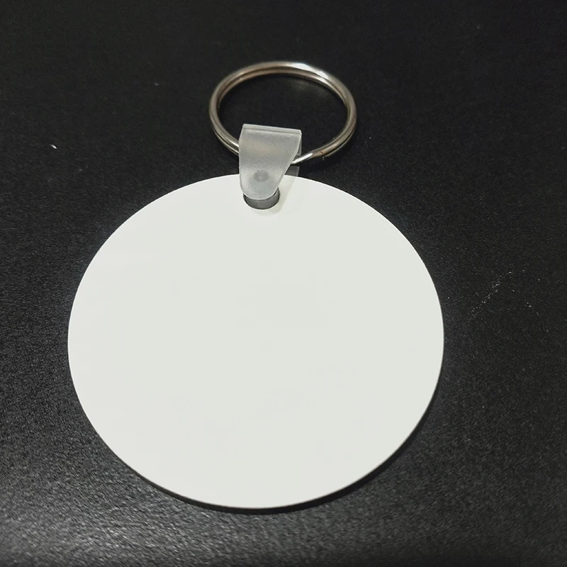 Sublimation wooden key holder double sided keychain blanks