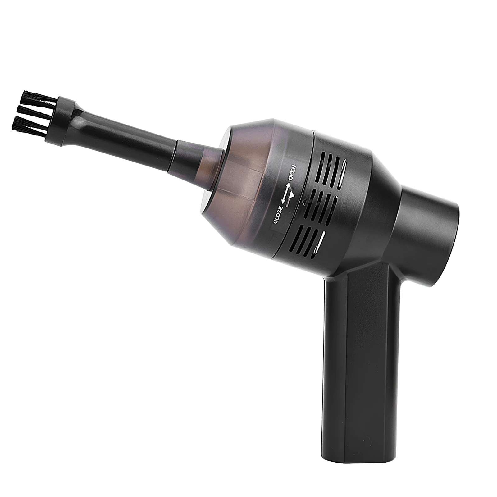 Ручной пылесос с клавиатурой, Мощное всасывание, Электрический компьютерный очиститель, миниатюрный инструмент для чистки клавиатуры с 2 насадками