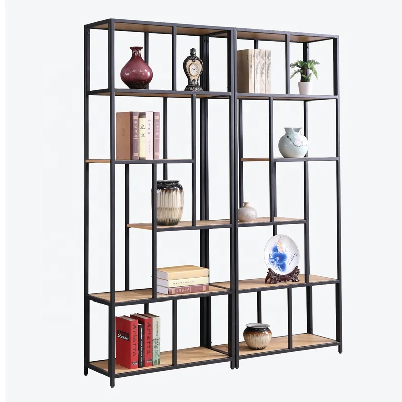 
office display bookshelf living room wine art tea display floor shelf office partition 