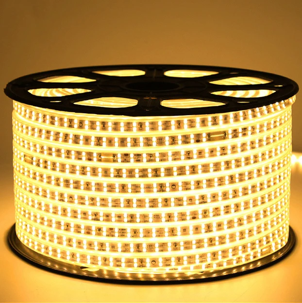 High Quality Cheap Price double row 240v Led Tape Light 2835 Smd 10mm Flexible Led Strip 3000K 6500K White RGBW Strip Lights