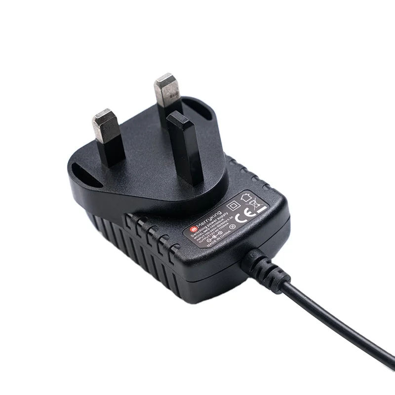 AC DC Adapter 12V 24V 500mA 1A 1.25A 1.5A 2A Power Supply Adaptor UK 3pin 12V 1A power adapter