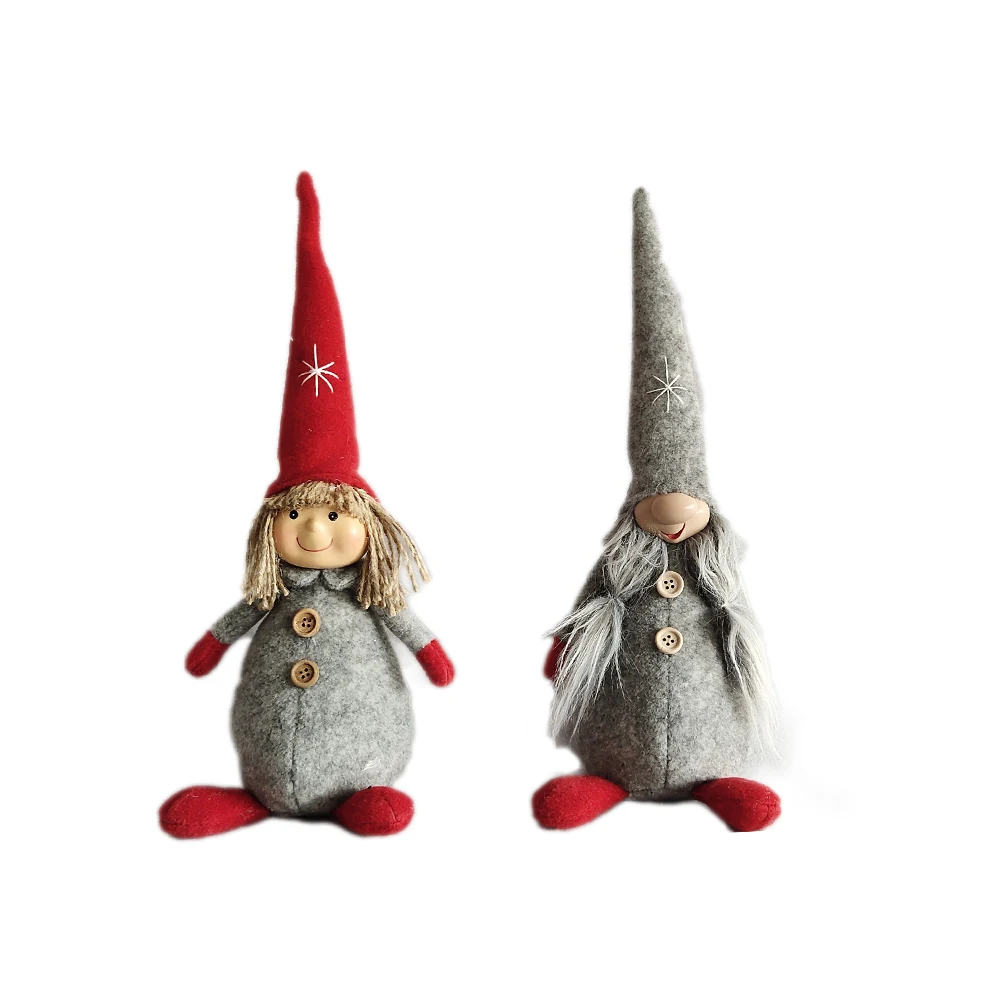 factory wholesale christmas angel gift ornament xmas gonks holiday gift item