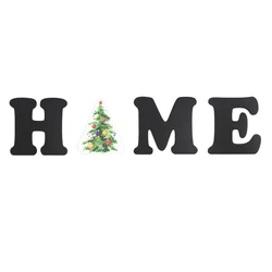 Wooden Christmas Decoration Factory Price Wooden Decorative Home Signs With Letters-HOME