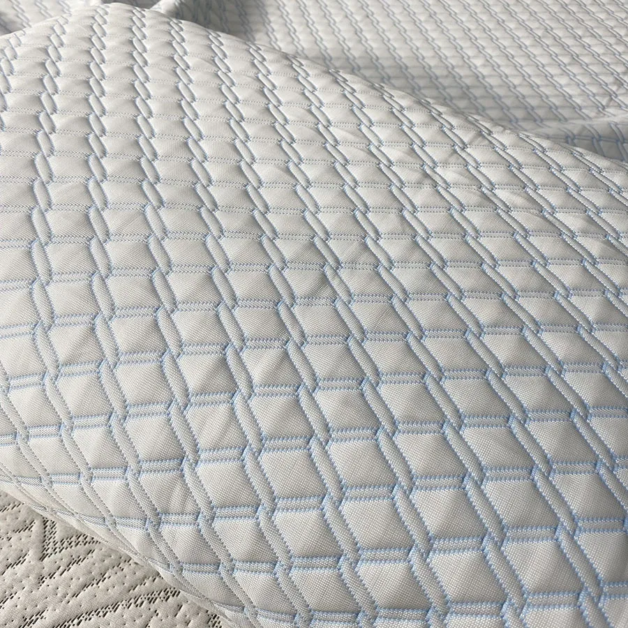 2022 New Style Factory Directly Knitted Jacquard Mattress Fabric With Cooling Fiber