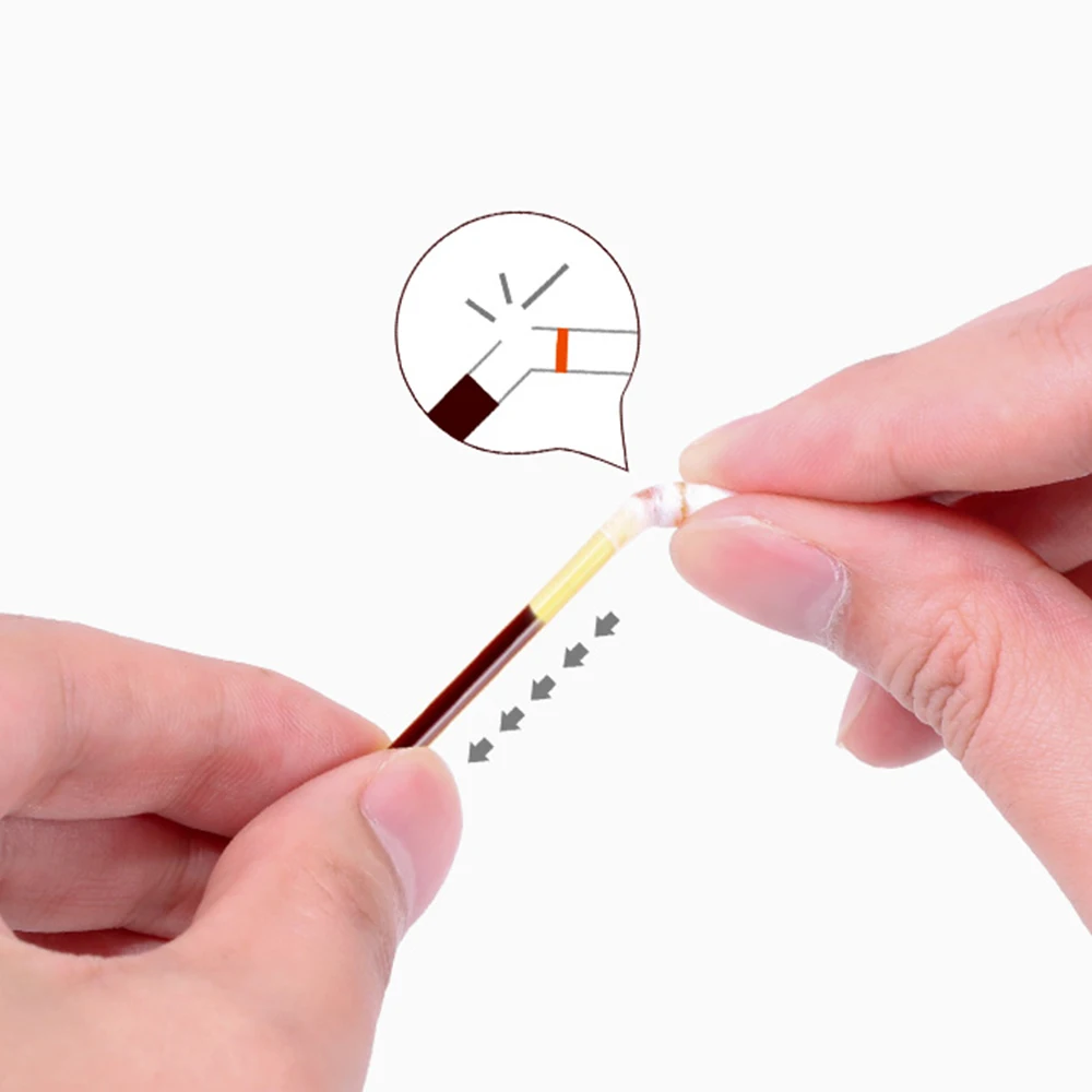 Individual Packageb Sterile Iodine Disinfectant Soaked Cotton Stick  Iodophor Liquid Filled Swab