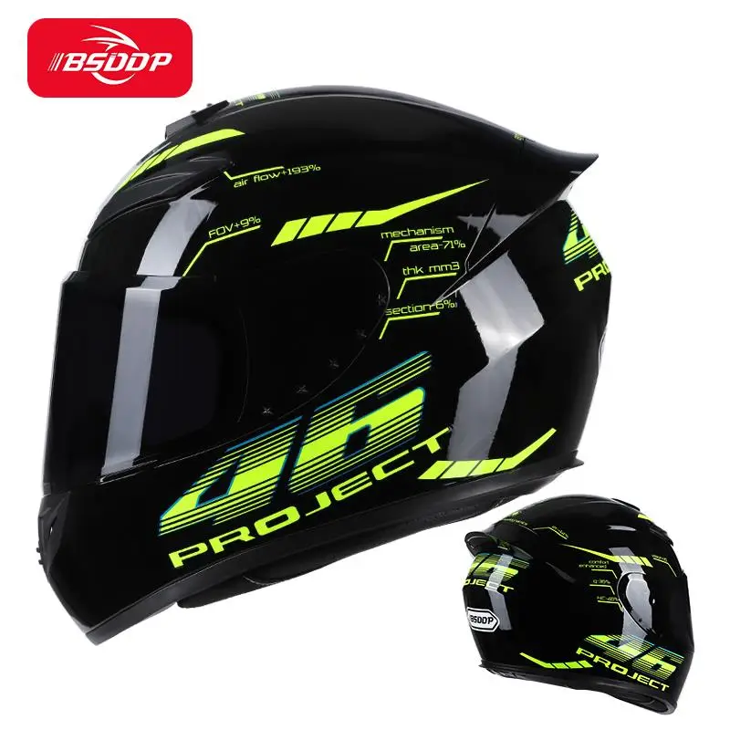 Bsddp Электрический локомотив для пересеченной местности полный шлем для мужчин и женщин всесезонный открытый шлем для верховой езды с линзами высокой четкости AB