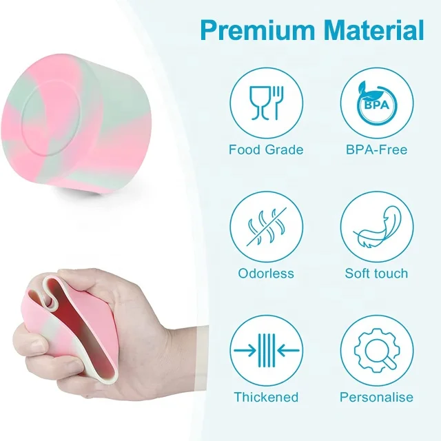 Silicone Pad Sheath Cup Bottom Silicone Ring Anti-wear And Anti-drop Silicone Cup Bottom Cover