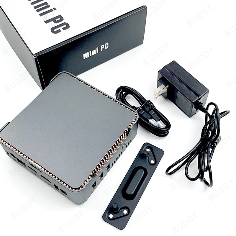 mini pc desktop computer with Intel Celeron J -series processor VGA/HDMI-compatible 1*Gigabit Etherne 6*USB Ports