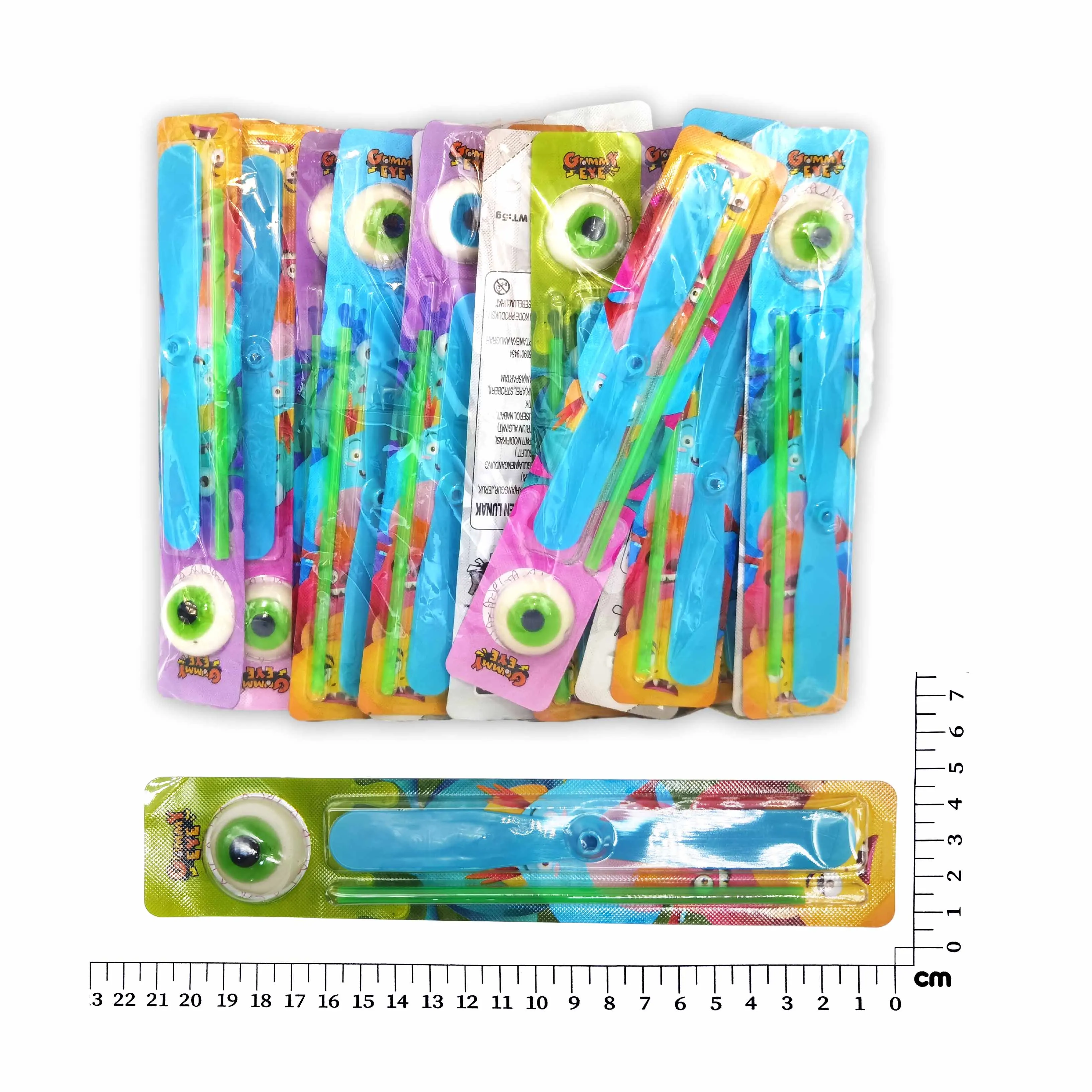 chinese kids halal sweets wholesale eye gummy candy toys sweet