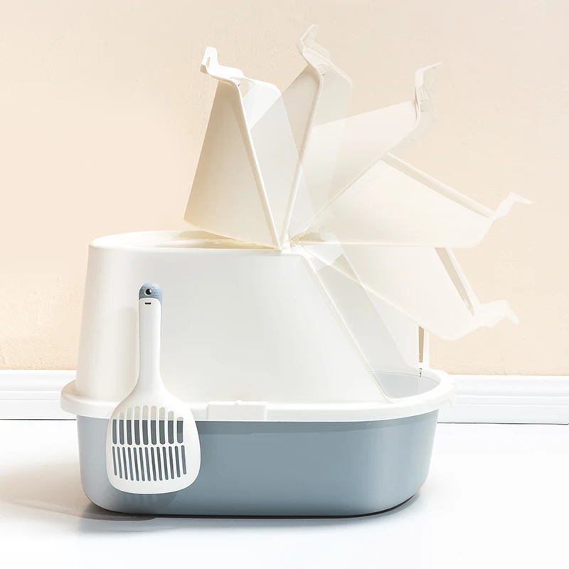 Большой дезодорант флип тип ящика для мусора закрытый наполнитель для кошачьего туалета коробка наполнитель для кошачьего туалета туалетная бумага коробка