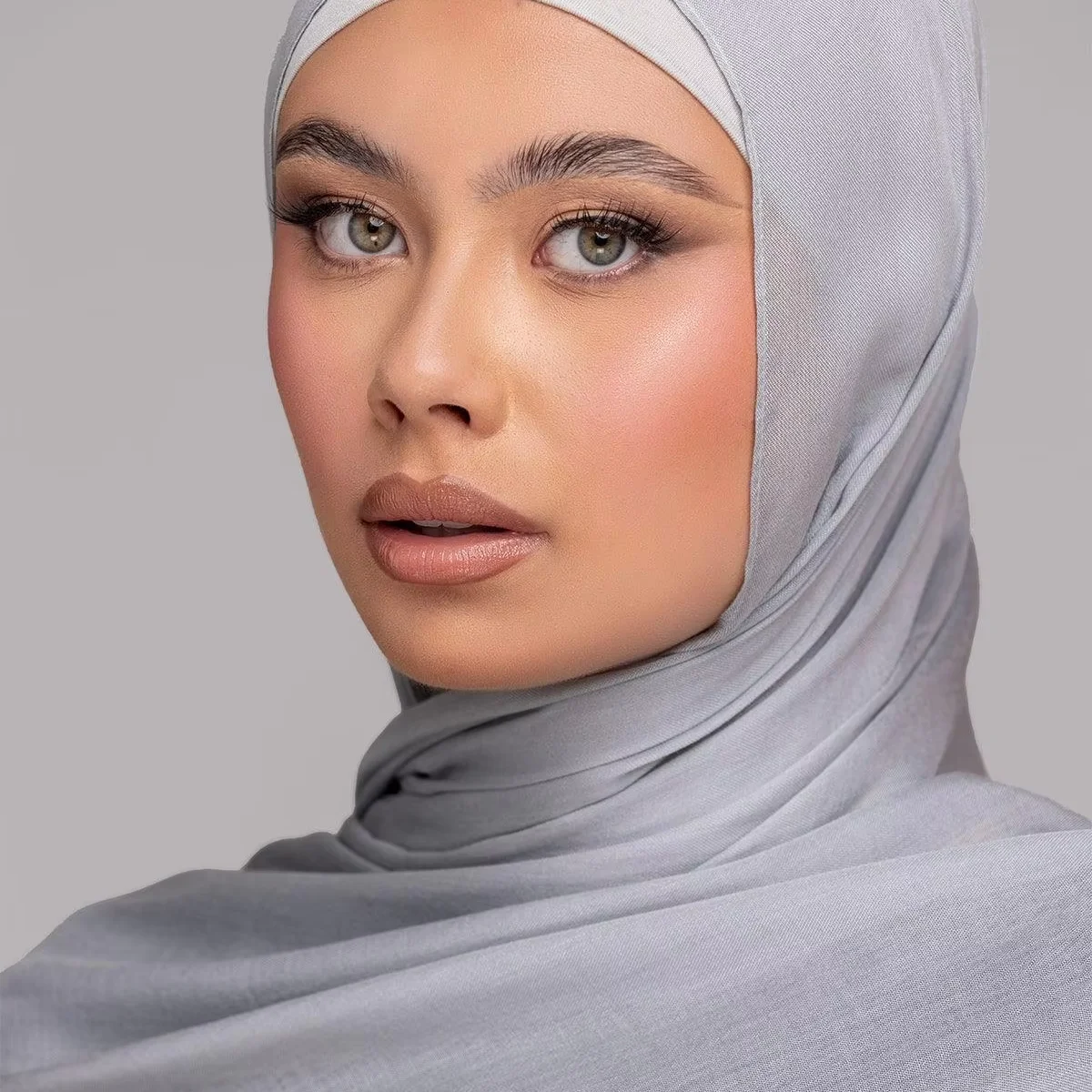 Hot Selling Prefect Matching Premium Undercap Hijab Set Matching Color Modal Hijab With Matching Color Modal Hijab