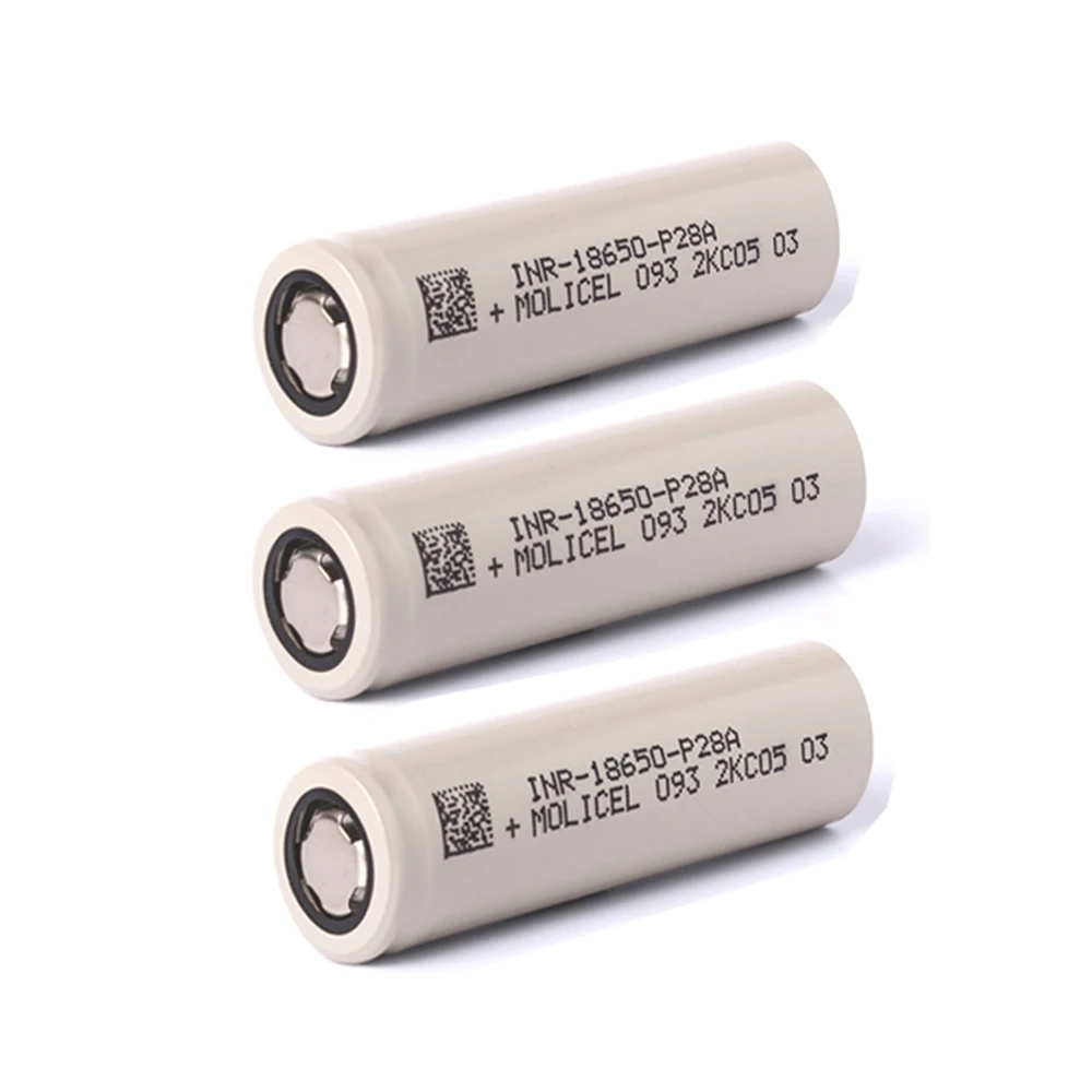 Wholesale 3.7V 18650 li ion battery rechargeable 18650 2800mAh P28A battery cell