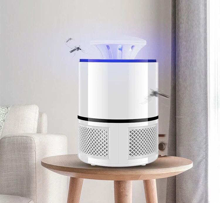 Новинка 2021 года, интеллектуальная светодиодная УФ-лампа с питанием от Usb для использования в помещении, Электронная ловушка для насекомых