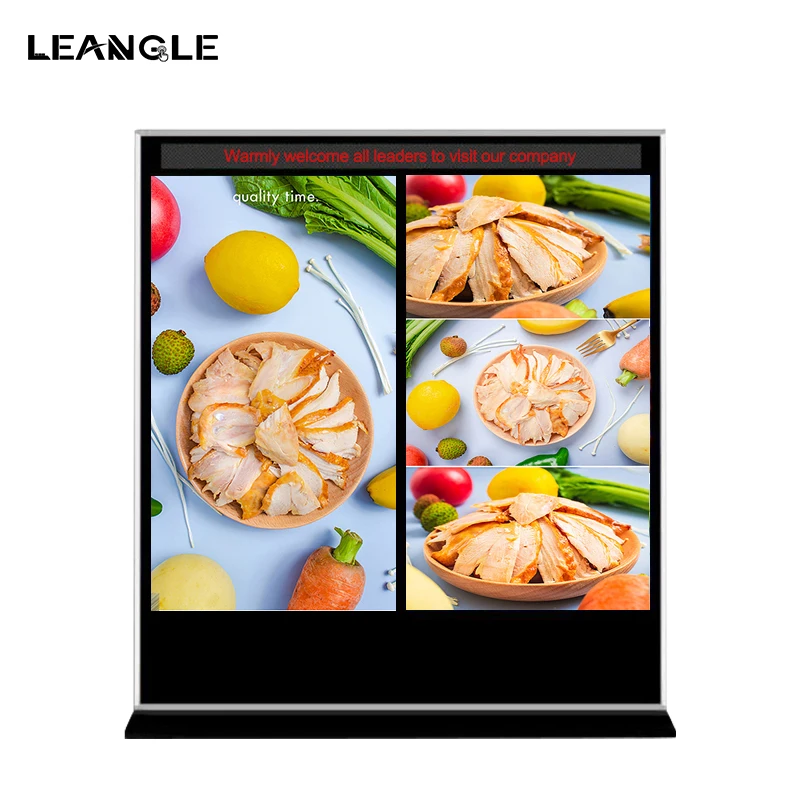 43 55 65 inch Multiple Side Vertical Window Display Screen Digital Signage LCD Display Monitor