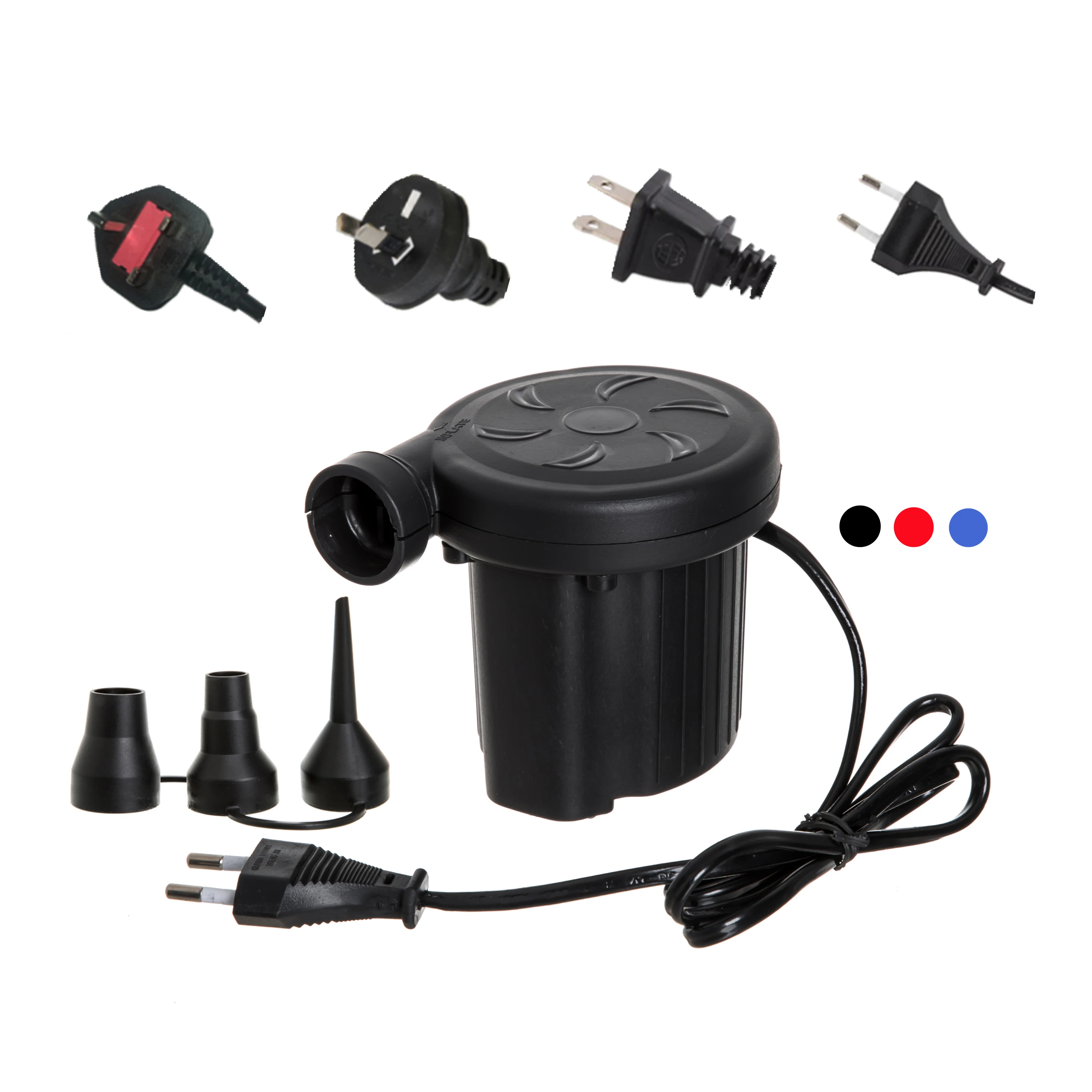 air electric pump for inflatable loungeair bed,mattress,swimming pools AC electric air pump