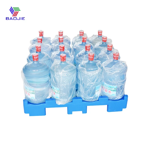 16 Bottles 5 Gallon Water Bottles HDPE Plastic Pallets For Bottled Water Storage