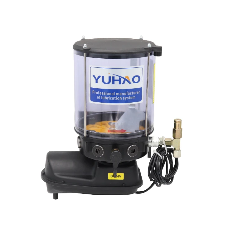China supplier YUHAO Fully automatic lubricating oil pump gear pump dispenser pump central lubrication system for lathe machine