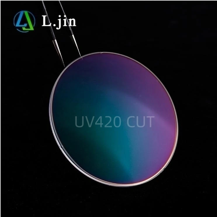 Danyang Optics HMC 1.60 Aspheric Blue Control Block Light Cut UV420 Anti-Reflex Scratch-Resistant Super Hydrophobic FSV Lens