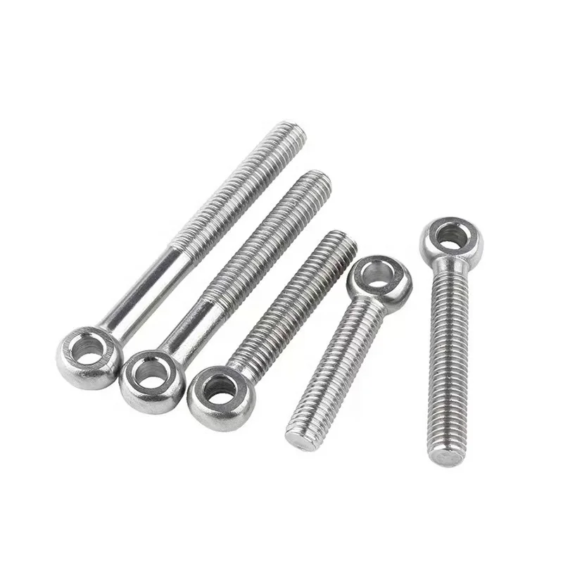 Manufacturer from China DIN444 Stainless Steel 304 Ring Axle Silver Lock up Link Bolt M5/M6/M8 Lifting Eye Slip Hole Screw