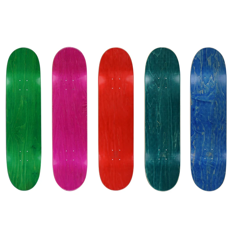 Wholesale Custom Oem Quality 100% Maple Bamboo Material Skate Blank Skateboard Deck