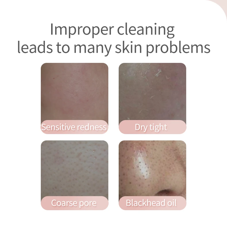 Private Label 100G Deep Cleaning Skin Natural Vegan Face Wash Cleanser  moisturizing facial cleanser