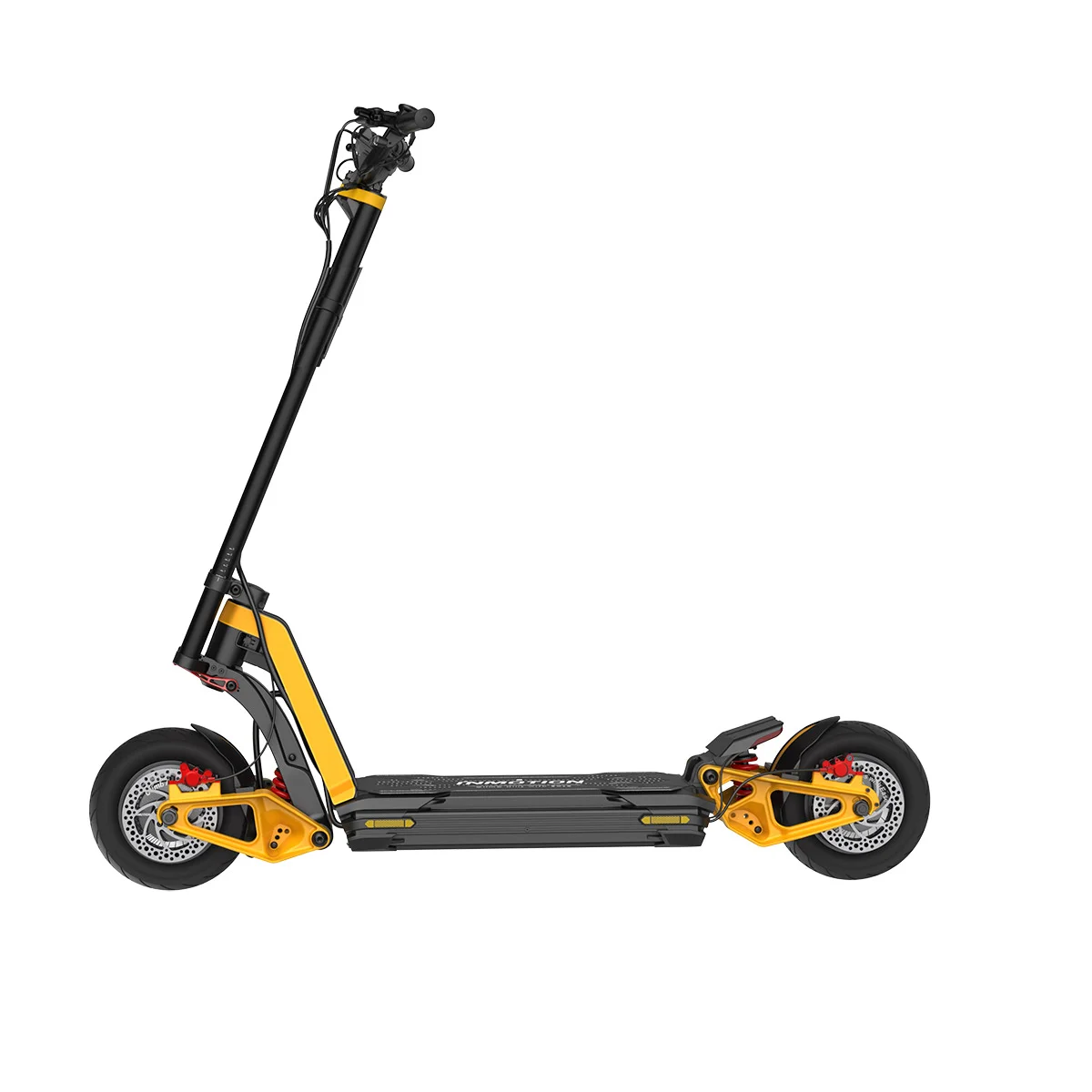 INMOTION RS Natural Born Racer оснащен двумя двигателями 2000 Вт максимальная выходная мощность 8400