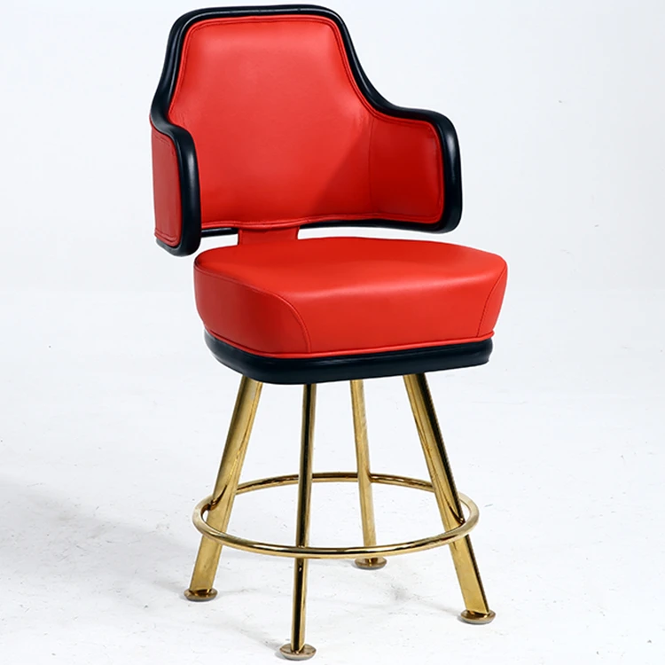 Best Selling Good Looking Comfortable Red Casino Seating Gaming Poker Chairs