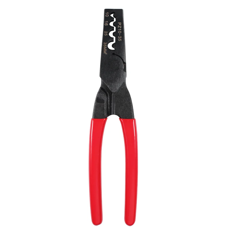 High Carbon Steel Germany Style Industrial Quality  Pliers Terminal Crimping Pliers  For Insulated and Non-Insulated Ferrules