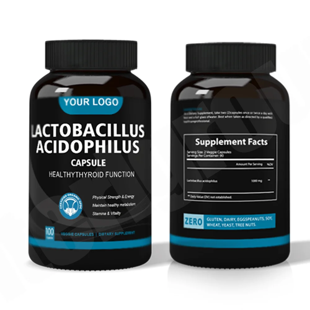 Hot sale supplement Best Price freeze-dried probiotics lactobacillus acidophilus capsule