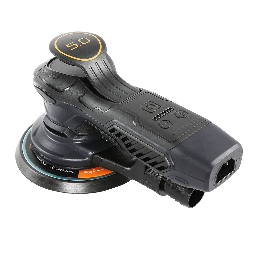 MAXXT 350W electric adjust speed control random orbital sander with Detachable Cable R7308