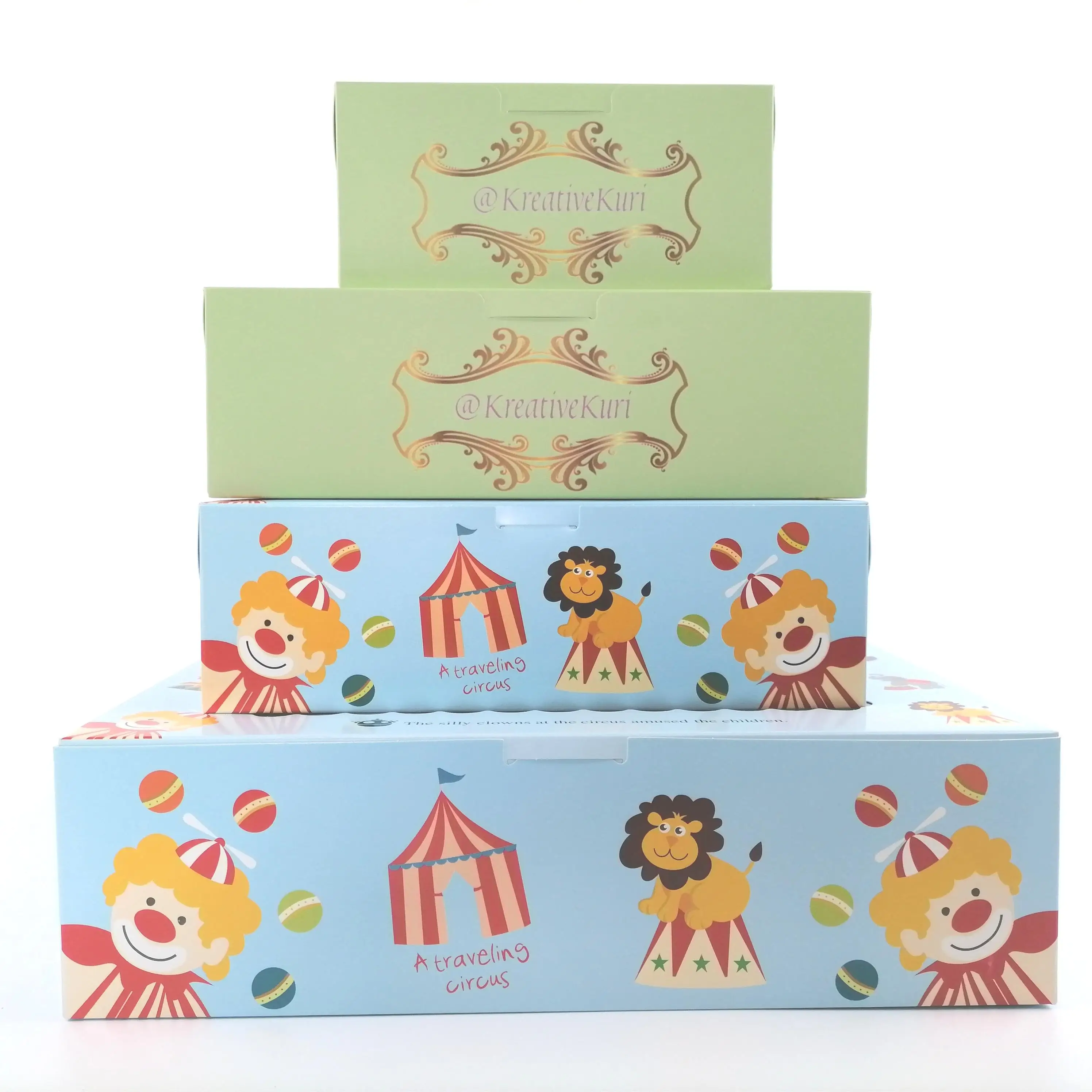 Оптовая продажа прозрачная акриловая коробка для выпечки тортов упаковка из крафт-бумаги в виде пончиков роскошная кексов с вставкой