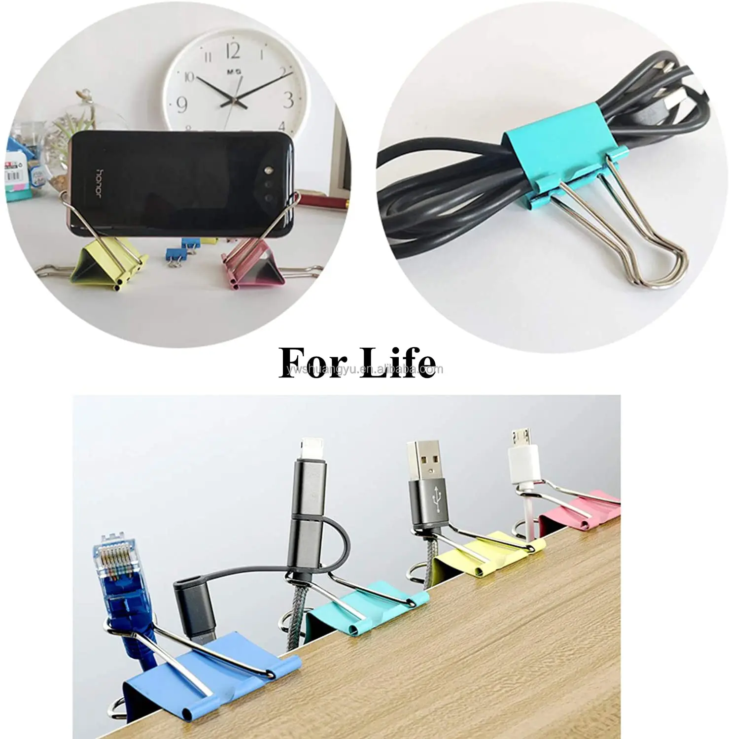 Clamp Memo Paper Spring Clips Office School Supplies Office Binding Supplies Clips