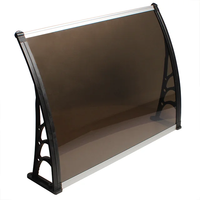 Wholesale wind resistance outdoor diy polycarbonate clear awnings