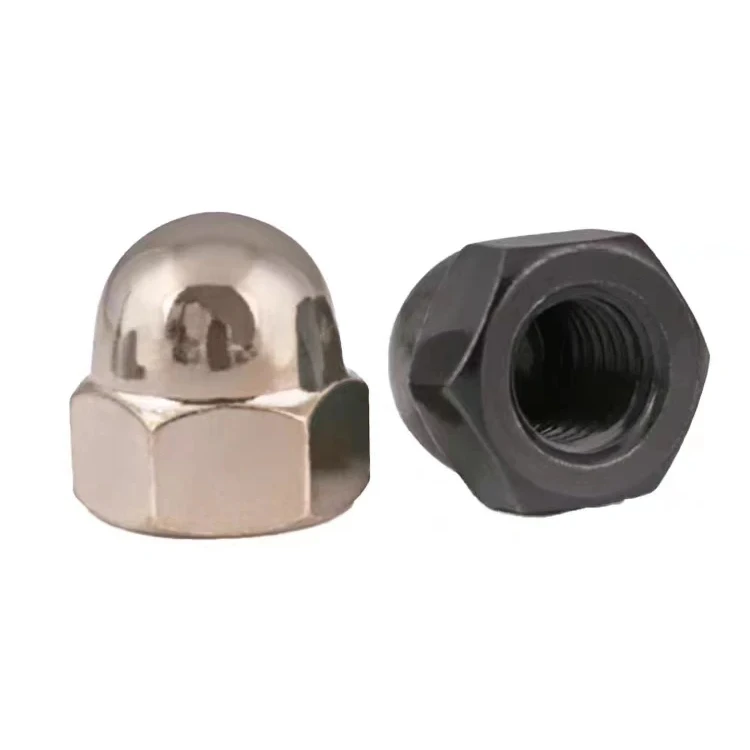 Hexagon Cap Nuts in Various Durable Finishes Large Quantity Hardware Accessories for Metric Measurement System