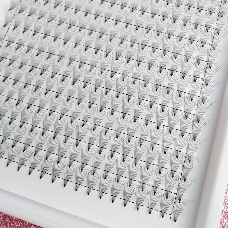 Hot product wholesale price XXL  lash trays premade fans eyelashes cashmere matt lashes extensions 0.03