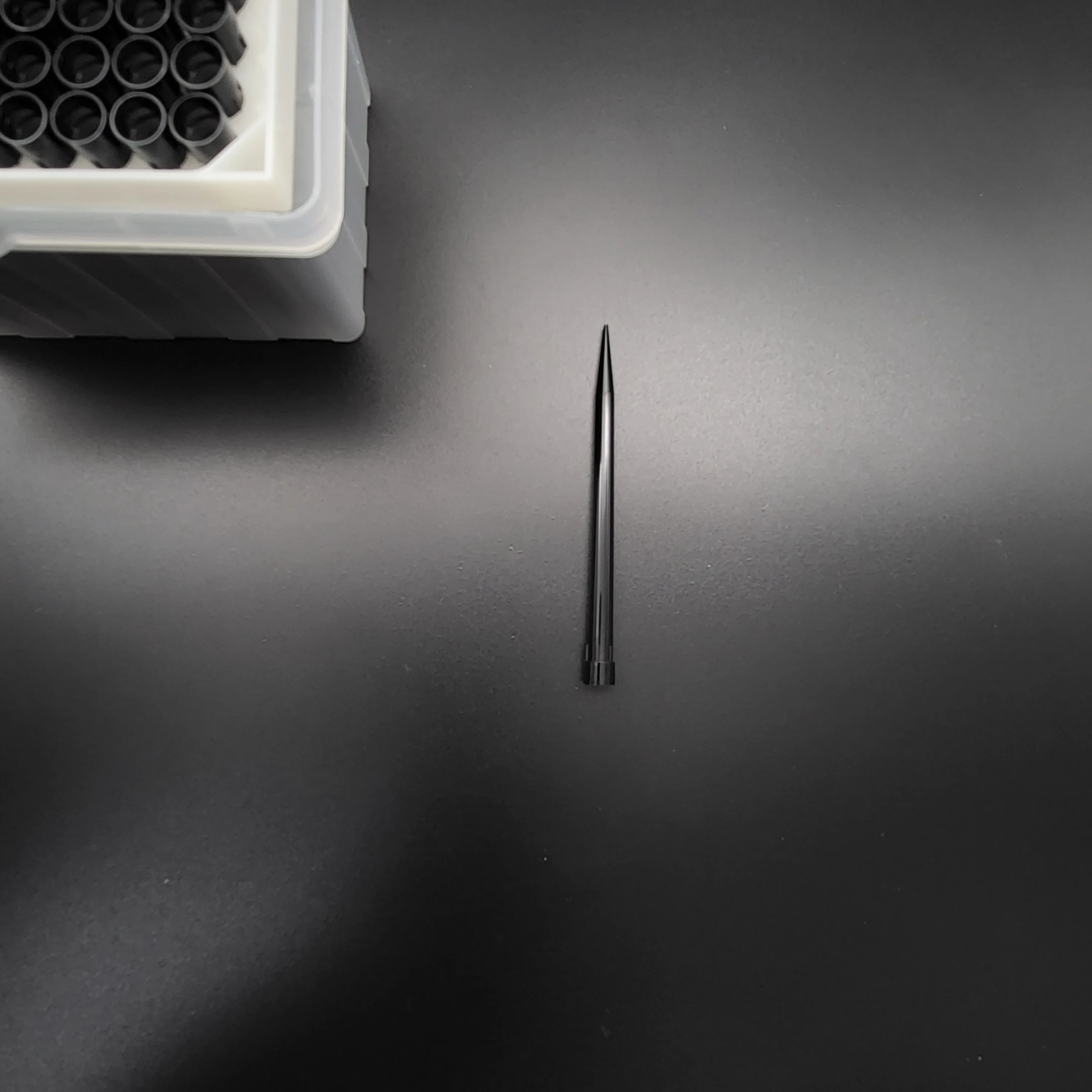 1000ul Disposable 1000ul Black Color Tecan Conductive Robotic Tip Pipette Tips