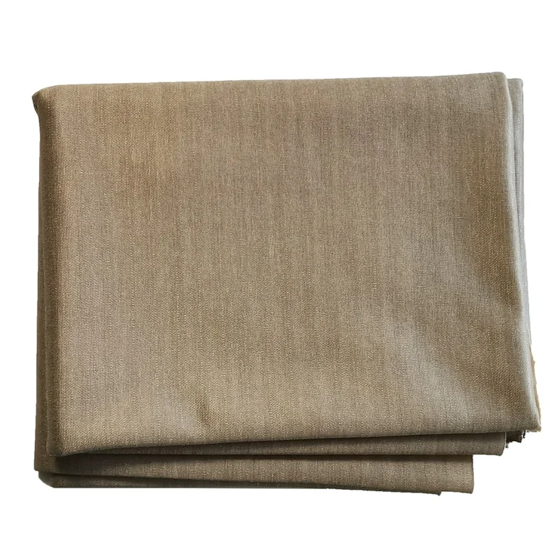 Silver Fiber Cotton Blended Fabric Antibacterial Reduce Radiation EMF Shielding Soft and Washable Cloth Elastic
