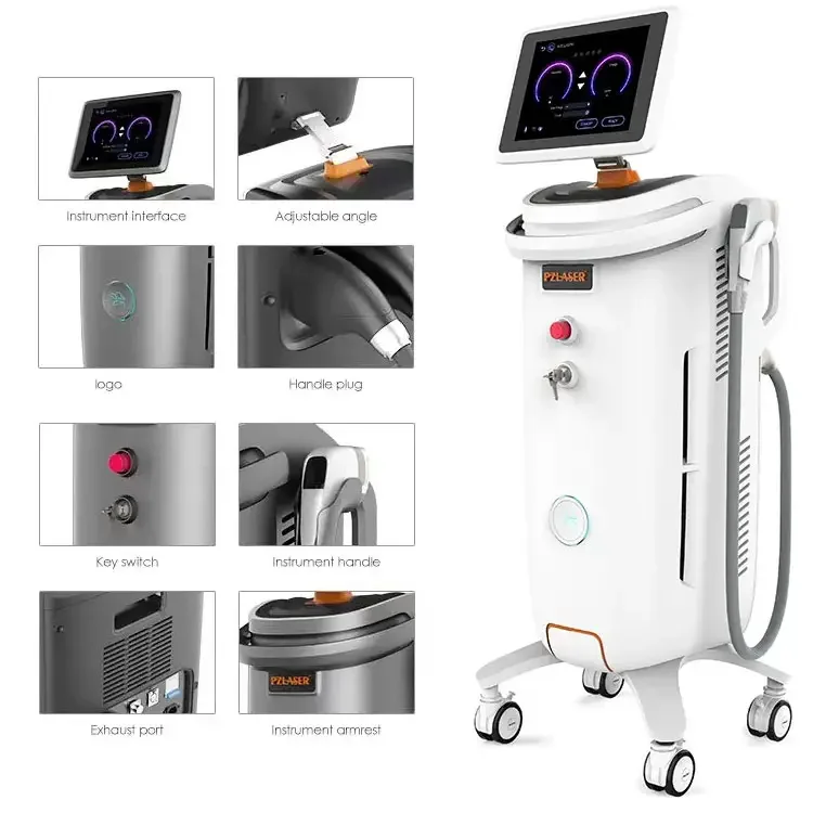 Eos Ice diode laser hair removal machine 3000W hair Depilation Equipment professional laser hair removal device