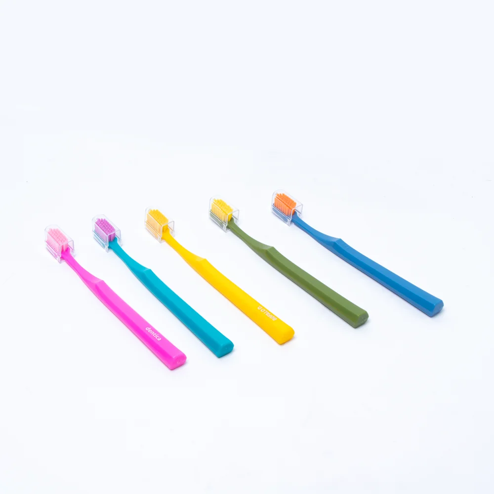 Custom Logo Adult Ultra Regular Size Soft Toothbrush with More Than 6500 Filaments